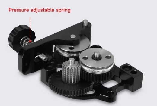 Dual-Gear-Extruder HGX-Lite Black