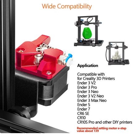 Upgrade Extruder Getriebe mit Dual Connector