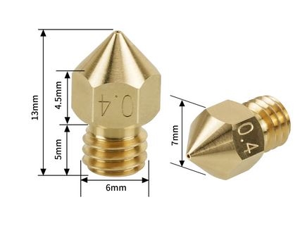 MK8 CHT Düse Messing 1.0mm